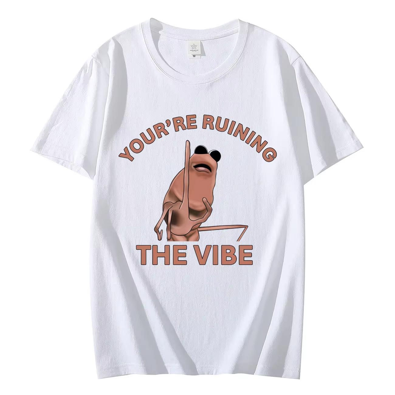 You re Ruining The Vibe Funny Marcus The Worm Meme T-shirt High Street Trend Fashion T Shirt Unisex Casual Loose Cotton T-shirts S разноцветный
You re Ruining The Vibe Funny Marcus The Worm Meme T-shirt High Street Trend Fashion T Shirt Unisex Casual Loose Cotton T-shirts S разноцветный