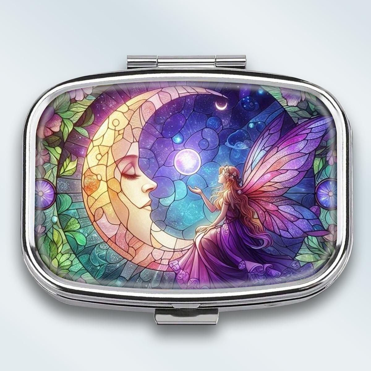 Portable Pill Box with 2 Compartments, Mini Metal Medicine Organizer Case, Cute Printed Pill Container for Vitamins, Pills, Jewelry, Travel, Daily Use разноцветный
Portable Pill Box with 2 Compartments, Mini Metal Medicine Organizer Case, Cute Printed Pill Container for Vitamins, Pills, Jewelry, Travel, Daily Use разноцветный