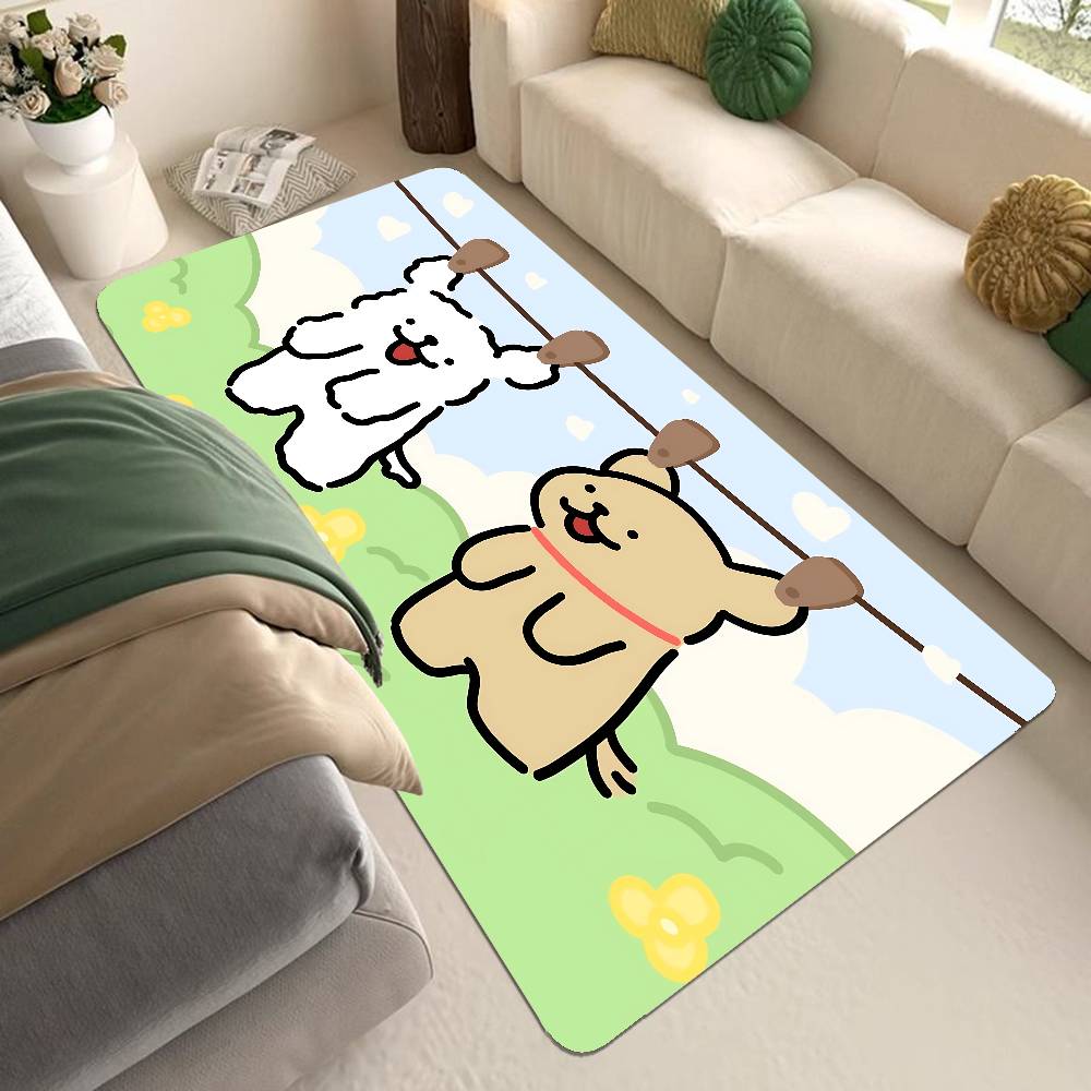 Dog Breed Maltese Line Dog Bathroom Mat Anti-slip Absorb Water Long Strip Cushion Bedroon Mat Welcome Doormat 40cm x 60cm
Dog Breed Maltese Line Dog Bathroom Mat Anti-slip Absorb Water Long Strip Cushion Bedroon Mat Welcome Doormat 40cm x 60cm