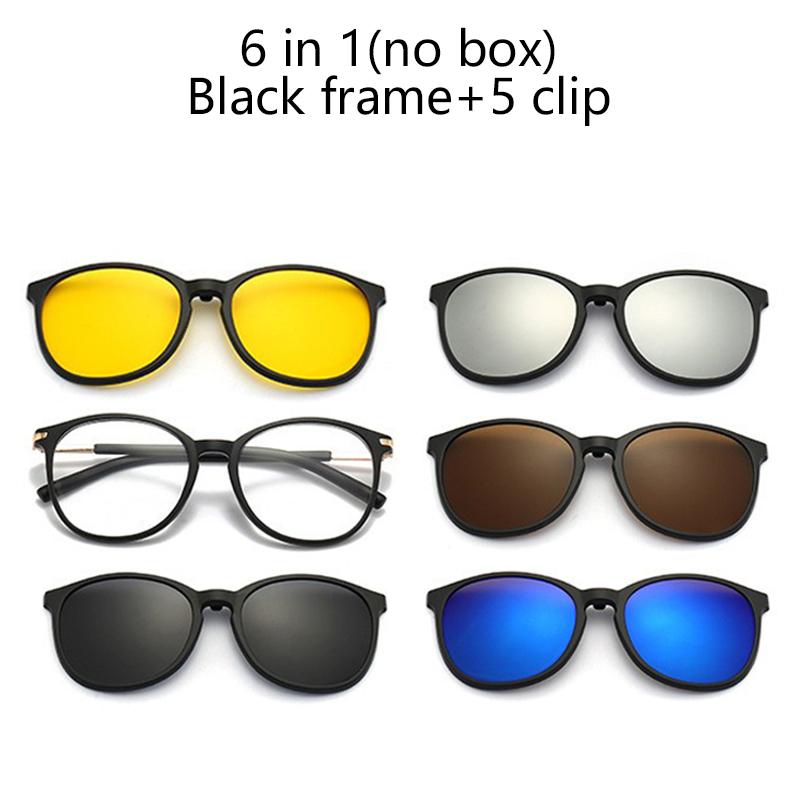 Magnetic Clip-On Sunglasses Polarized Light Night Vision Glasses Clip-On Lenses Prescription Frame Sunglasses Nearsightedness SHOW AS PICTURE
Magnetic Clip-On Sunglasses Polarized Light Night Vision Glasses Clip-On Lenses Prescription Frame Sunglasses Nearsightedness SHOW AS PICTURE