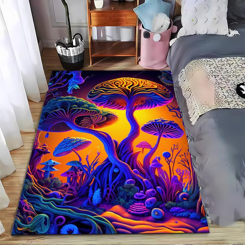Dreamy Colorful Mushroom Forest Carpet Suitable for use as an anti-slip game mat for living room and bedroom sofas 40x60cm( 15x23in )
Dreamy Colorful Mushroom Forest Carpet Suitable for use as an anti-slip game mat for living room and bedroom sofas 40x60cm( 15x23in )