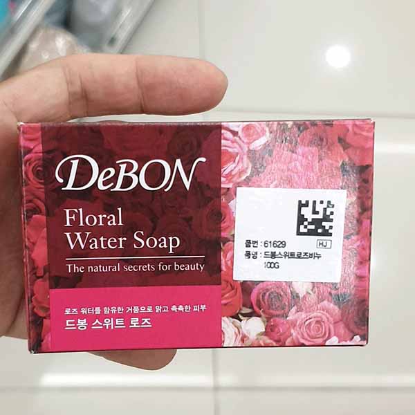 DeBon Sweet Rose Soap 100g
DeBon Sweet Rose Soap 100g