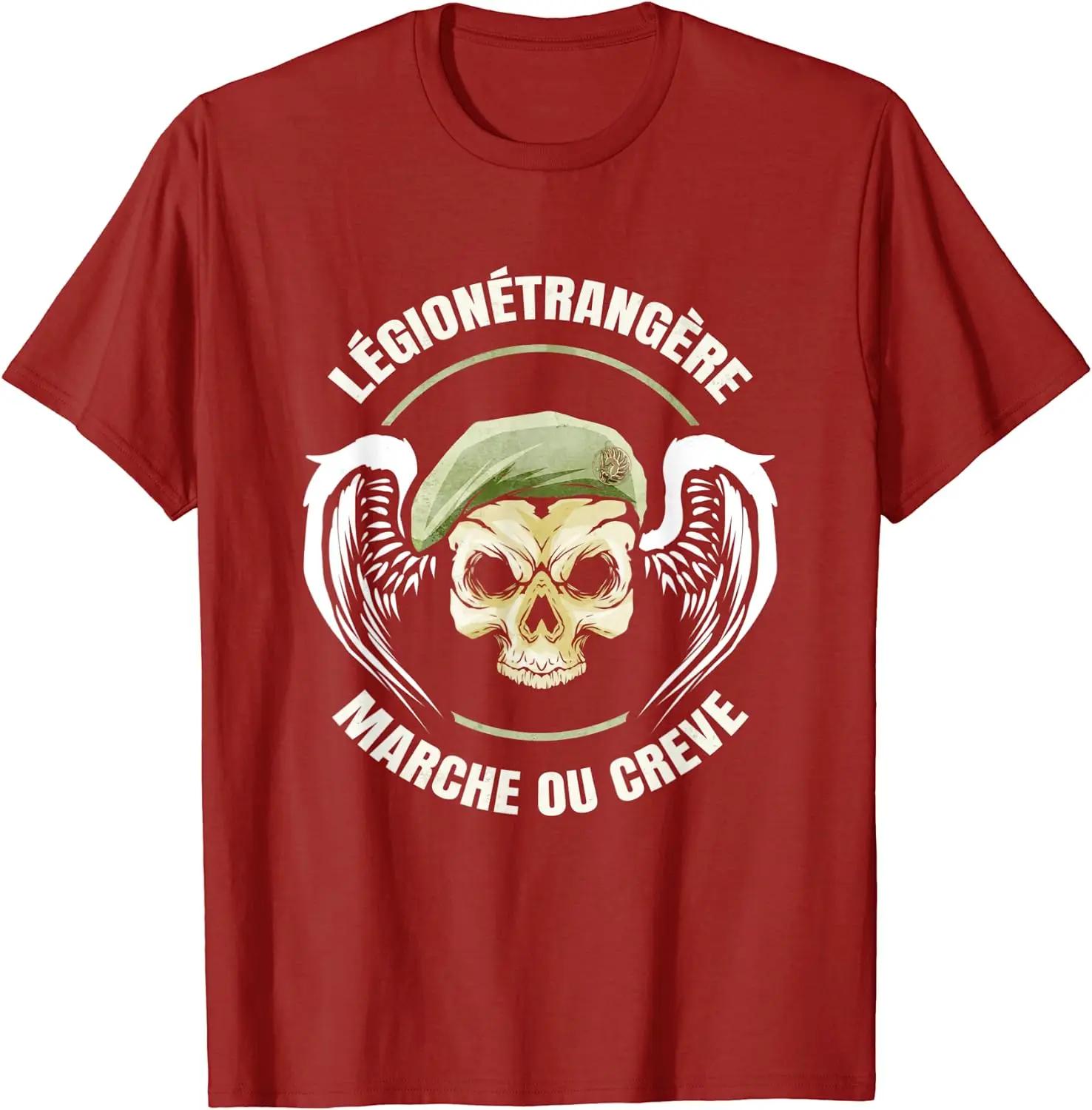 Legion Etrangere Marche Ou Creve Soldat Tête De Mort TShirt Short Sleeve Casual Cotton ONeck Summer Men T Shirt S
Legion Etrangere Marche Ou Creve Soldat Tête De Mort TShirt Short Sleeve Casual Cotton ONeck Summer Men T Shirt S
