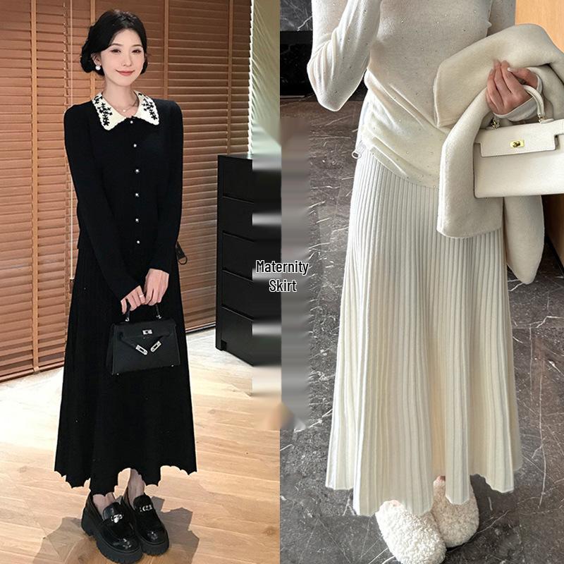 2025 Winter High-Waisted Knit Ribbed Umbrella Skirt for Pregnant Women 2XL абрикосовый
2025 Winter High-Waisted Knit Ribbed Umbrella Skirt for Pregnant Women 2XL абрикосовый