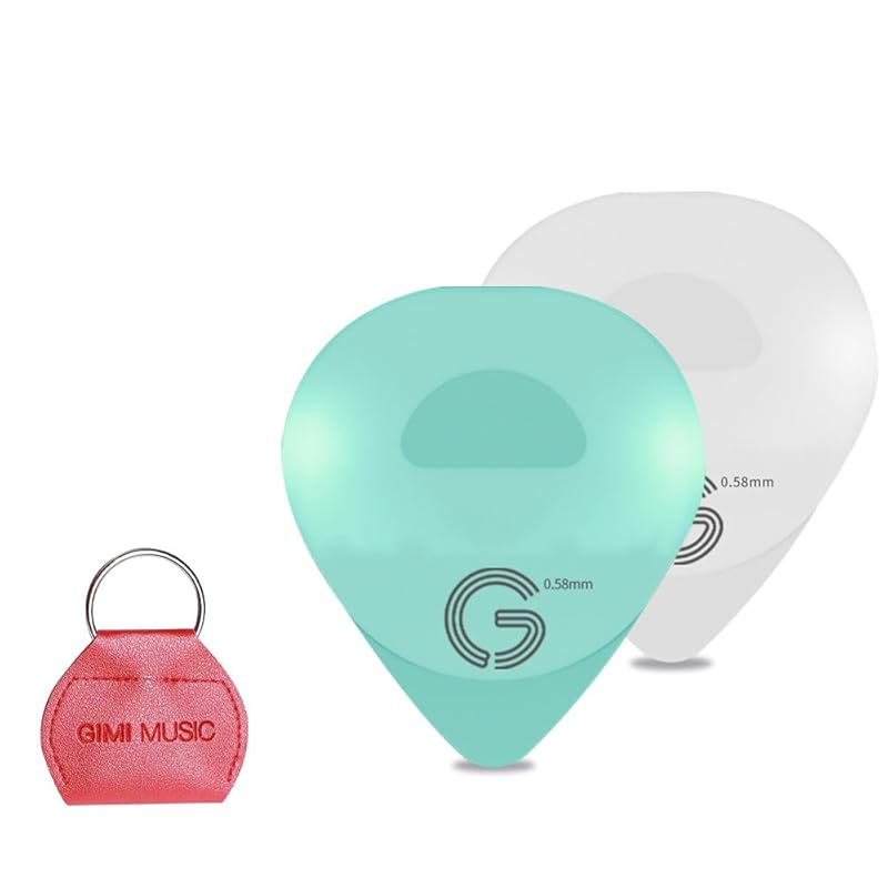GIMI glowing guitar pick color guitar picks Thin touch luminous High sensitivity LED Easy battery replacement Can be used for a long time durability
GIMI glowing guitar pick color guitar picks Thin touch luminous High sensitivity LED Easy battery replacement Can be used for a long time durability
