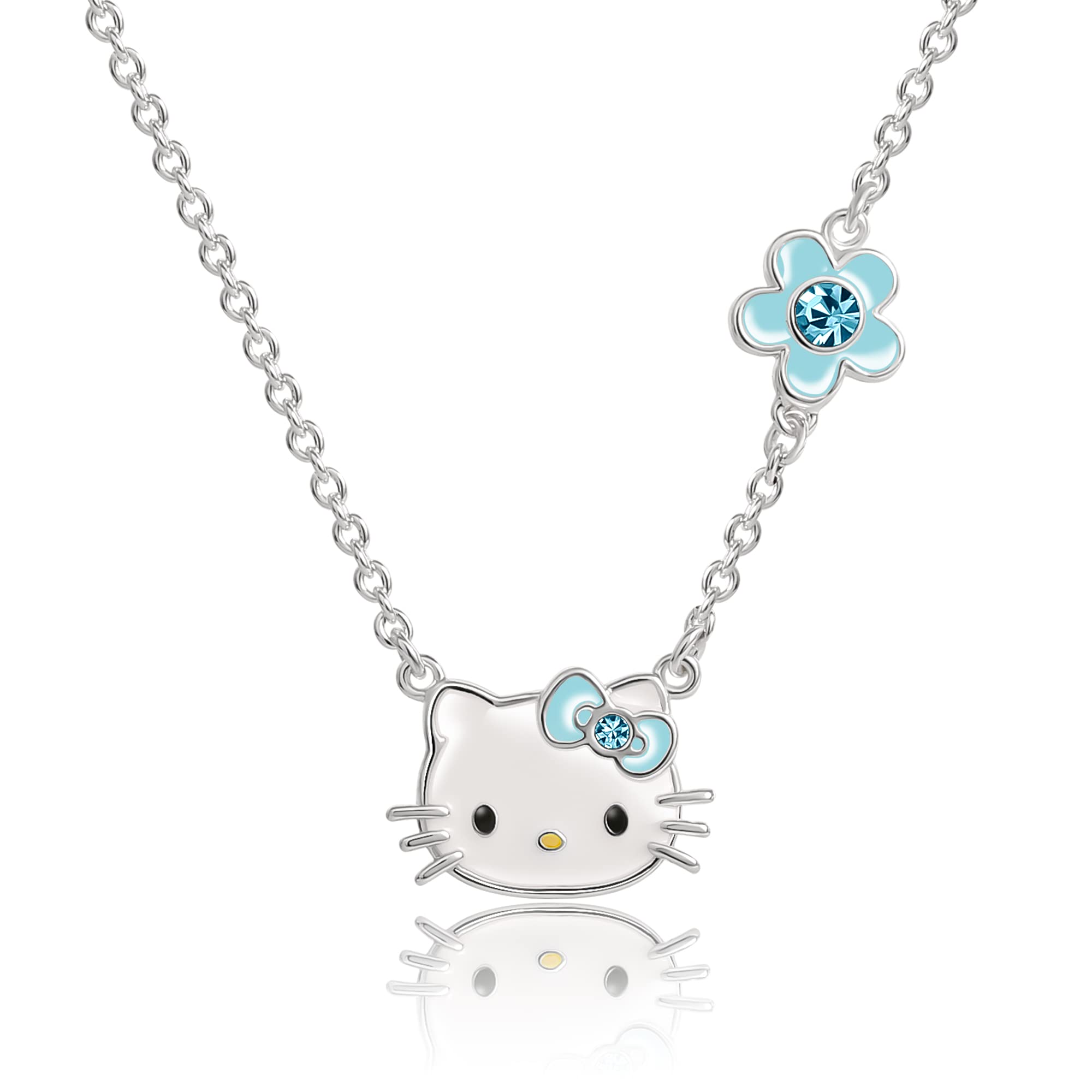 SALLY ROSE Sanrio Hello Kitty ожерелье с камнем по знаку зодиака 18 дюймов посеребренное ожерелье Hello Kitty с официально лицензированным кристаллом по знаку зодиака - продукт,
SALLY ROSE Sanrio Hello Kitty ожерелье с камнем по знаку зодиака 18 дюймов посеребренное ожерелье Hello Kitty с официально лицензированным кристаллом по знаку зодиака - продукт,