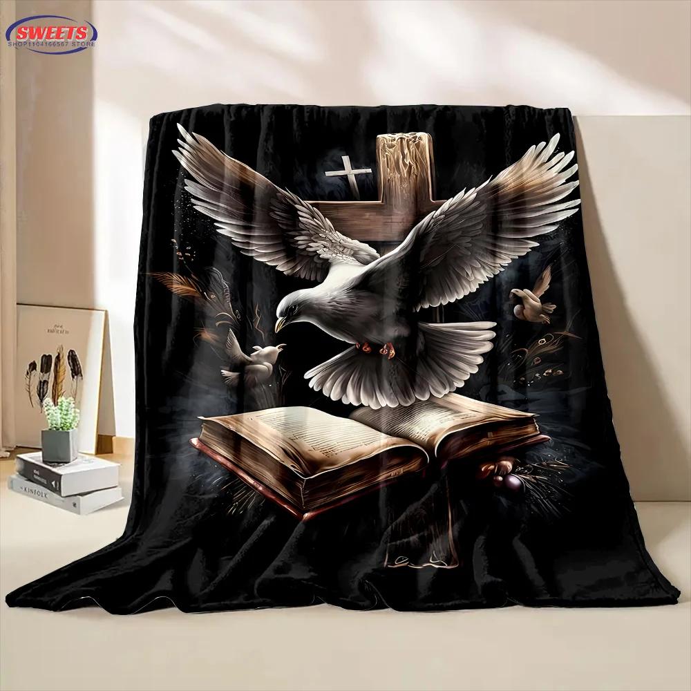 Jesus Cross Texture Flannel Blanket for Bed Bedroom Sofa Picnic, Keep You Warm, Throw Blanket for Cover Outdoor Leisure Nap Gift 75x90cm
Jesus Cross Texture Flannel Blanket for Bed Bedroom Sofa Picnic, Keep You Warm, Throw Blanket for Cover Outdoor Leisure Nap Gift 75x90cm