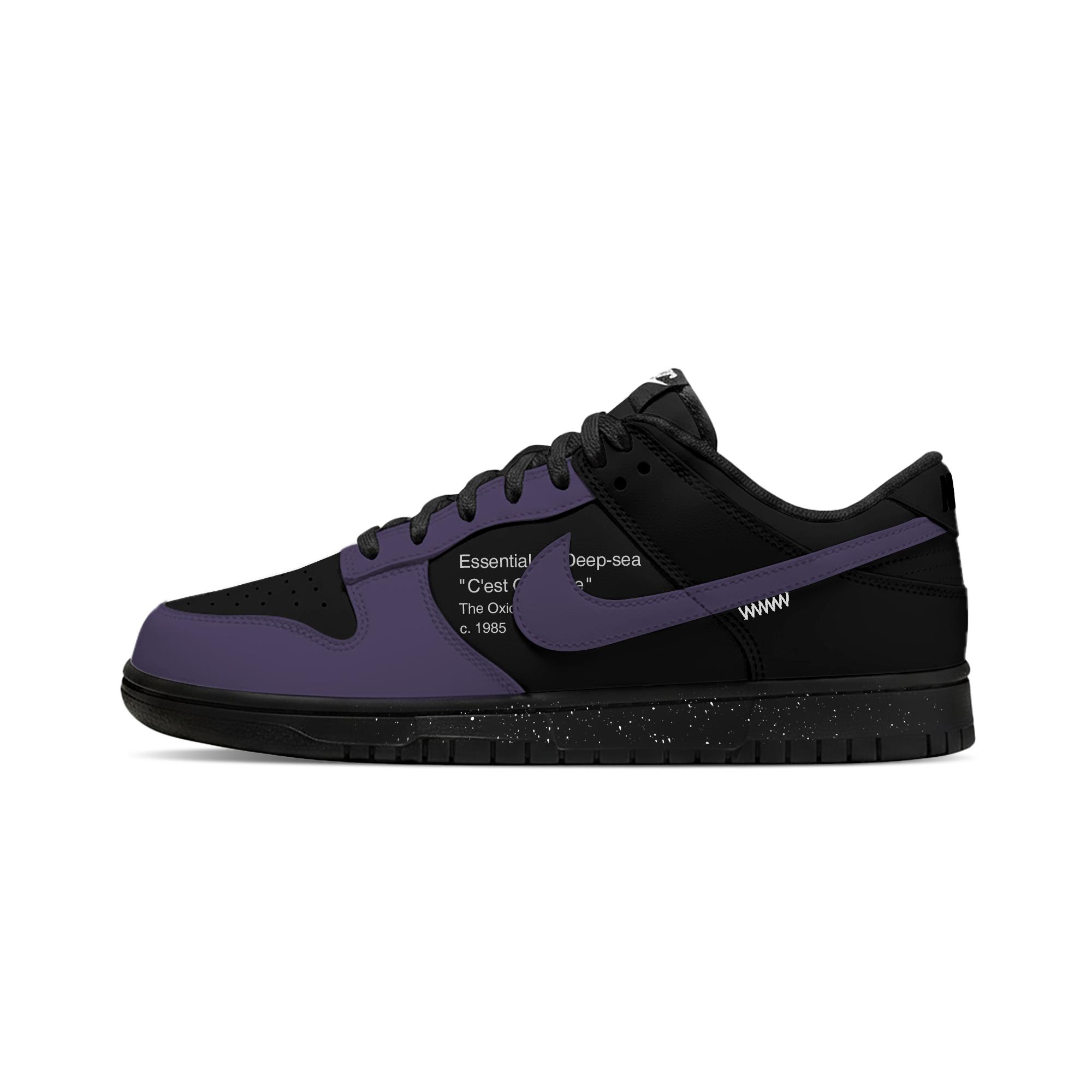 Nike Dunk Abrasion Resistant Breathable Low top Skateboard Shoes Unisex Black Purple IO7606-010(Team577-) 43
Nike Dunk Abrasion Resistant Breathable Low top Skateboard Shoes Unisex Black Purple IO7606-010(Team577-) 43