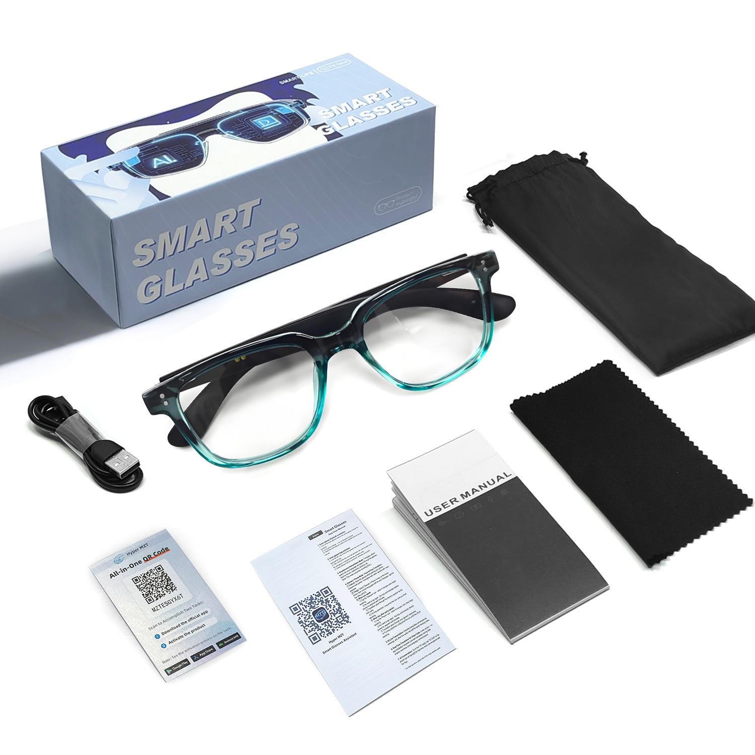 Best-Selling GT51 Bluetooth Smart Glasses: AI Music and Calls with UV Protection, Photochromic Lenses
Best-Selling GT51 Bluetooth Smart Glasses: AI Music and Calls with UV Protection, Photochromic Lenses