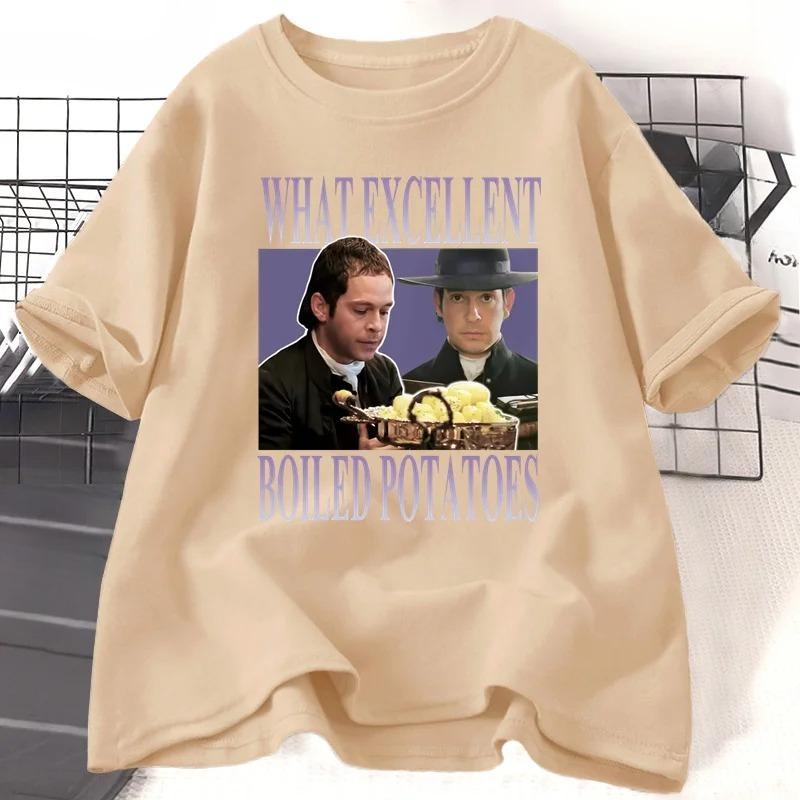 Pride and Prejudice Graphic T Shirts What Exellent Boiled Potatoes Funny Meme Tshirt Women Unisex Tshirt Womens Clothing S
Pride and Prejudice Graphic T Shirts What Exellent Boiled Potatoes Funny Meme Tshirt Women Unisex Tshirt Womens Clothing S