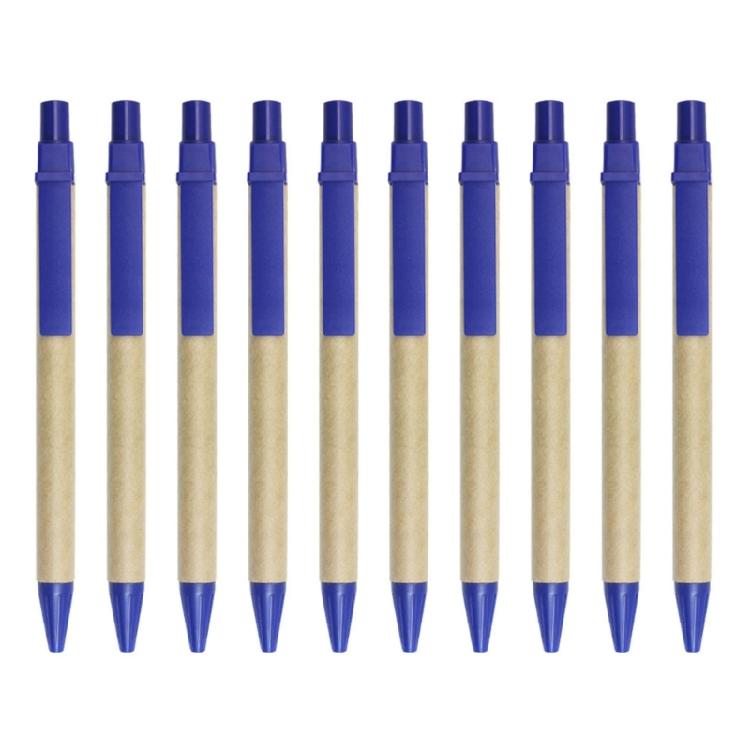 10Pieces Retractable Ballpoint Pen for Office синий
10Pieces Retractable Ballpoint Pen for Office синий