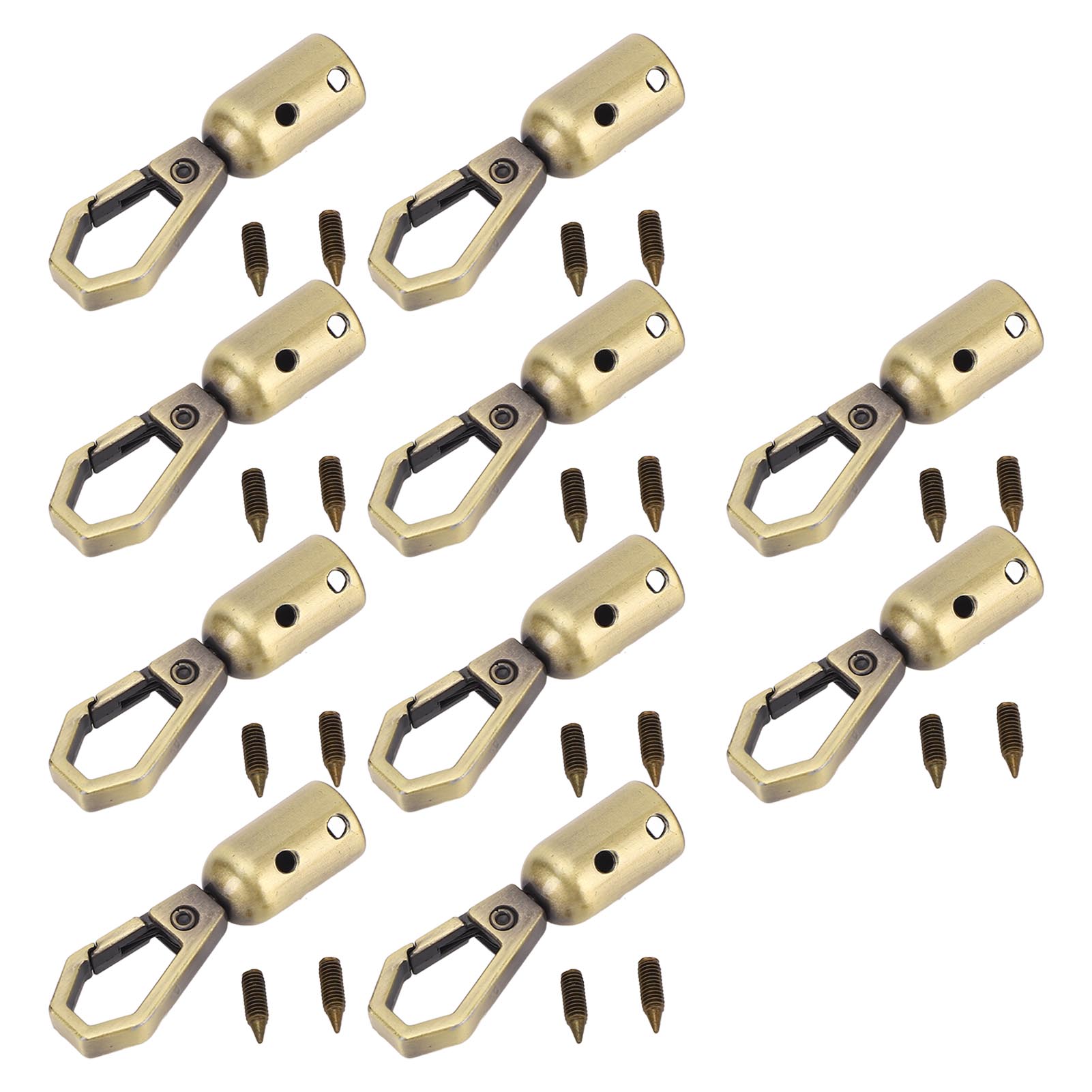 10 Sets Rope End Snap Hook Zinc Alloy 8mm Hole Hanging Bell Snap Fittings and 10mm Screws for античный бронзовый
10 Sets Rope End Snap Hook Zinc Alloy 8mm Hole Hanging Bell Snap Fittings and 10mm Screws for античный бронзовый