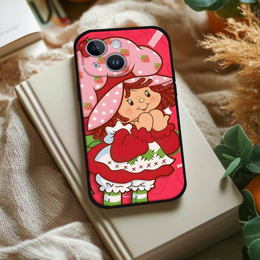 Strawberry S-Shortcake Phone Case For IPhone 1716 15 14 13 Pro Max 11 12 Mini X Xs XR Black Silicone Cover iPhone15
Strawberry S-Shortcake Phone Case For IPhone 1716 15 14 13 Pro Max 11 12 Mini X Xs XR Black Silicone Cover iPhone15