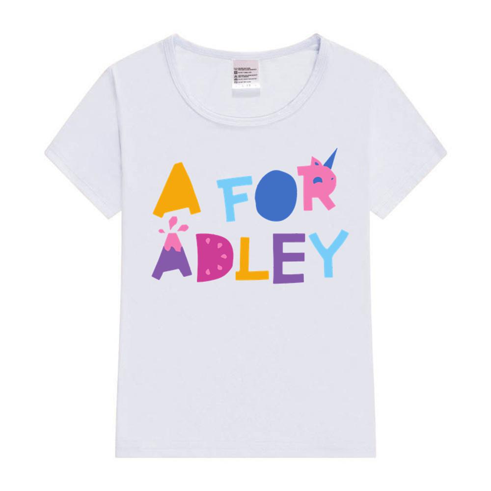 New 2-16Y Fashion A FOR ADLEY T Shirt Kids Costume Short Sleeve Tee Tops Teenagers Boys Cotton T-shirt Baby Girls TShirt L
New 2-16Y Fashion A FOR ADLEY T Shirt Kids Costume Short Sleeve Tee Tops Teenagers Boys Cotton T-shirt Baby Girls TShirt L