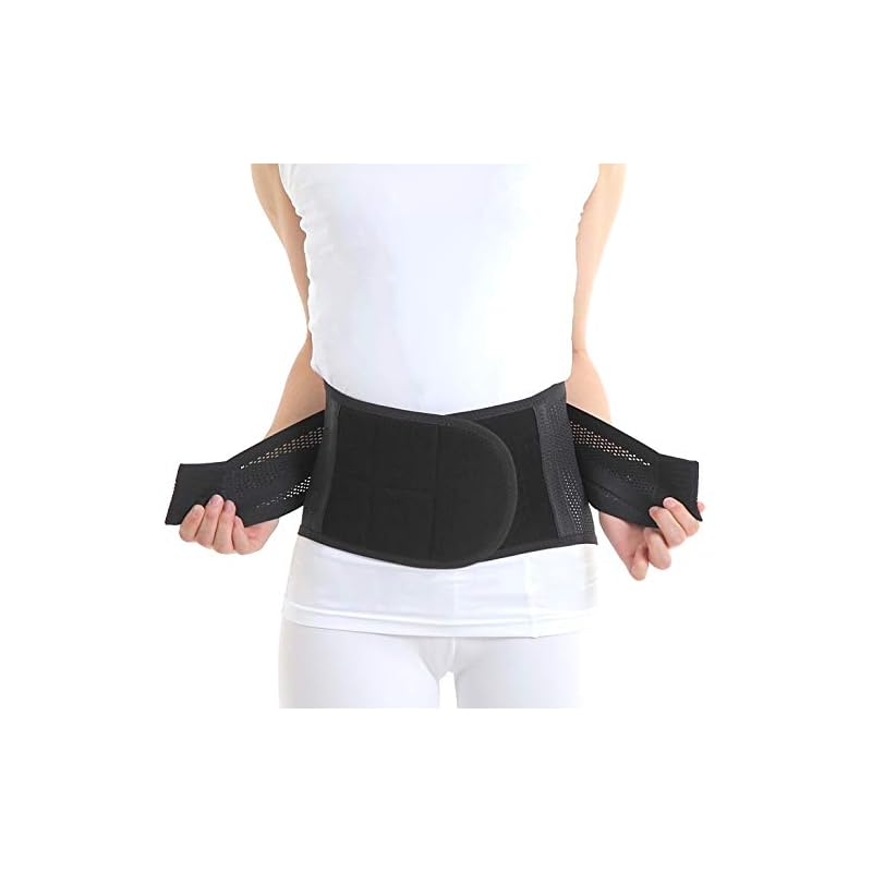 Strong support for painful lower back AIRLIFT lumbar fixation belt hard corset for waist unisex black (L size)
Strong support for painful lower back AIRLIFT lumbar fixation belt hard corset for waist unisex black (L size)