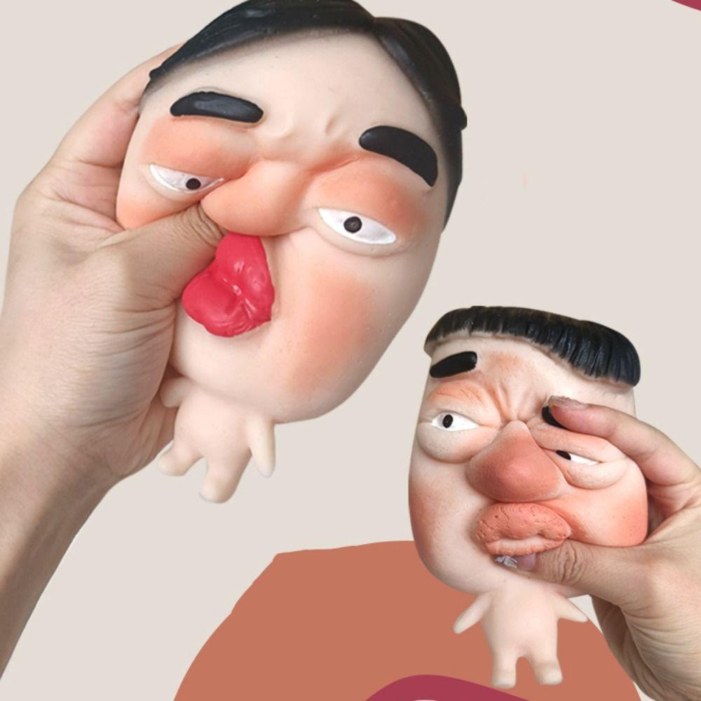 Kneading Ugly Facial Squeeze Toy Colleague Spoof Figure Fidgeting Toys Practical Jokes Style C
Kneading Ugly Facial Squeeze Toy Colleague Spoof Figure Fidgeting Toys Practical Jokes Style C