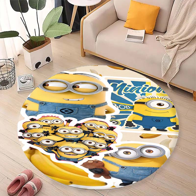 Classic Minions Circular Rug Lovely Character Pattern Round Floor Mat For Children Bedroom Living Room Home Decorative Carpet 80x80cm
Classic Minions Circular Rug Lovely Character Pattern Round Floor Mat For Children Bedroom Living Room Home Decorative Carpet 80x80cm