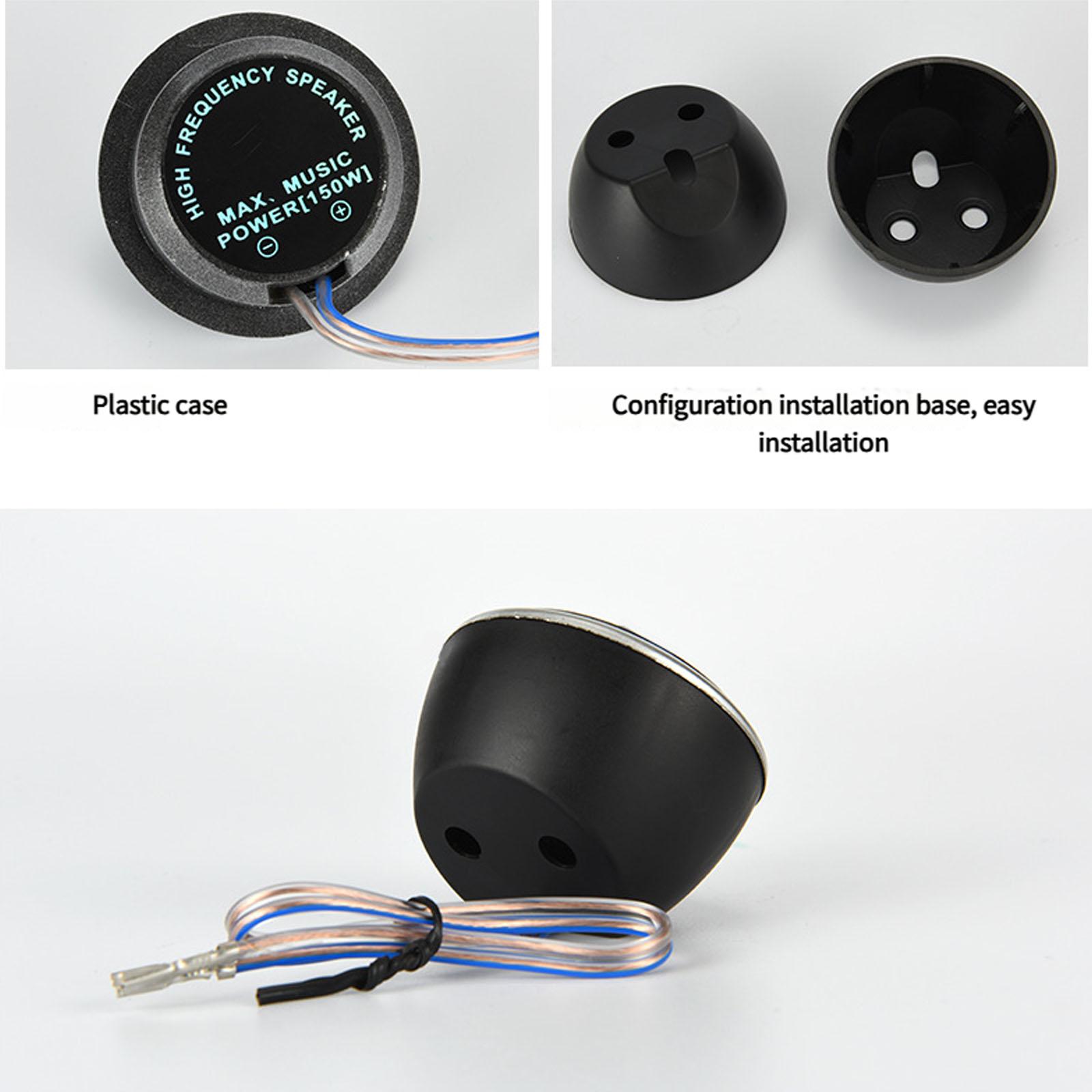 2pcs Car Stereo Treble Speaker for Car Audios System Universal Automotive Modification Tweeter150W Car Horn Dome Tweeter 1
2pcs Car Stereo Treble Speaker for Car Audios System Universal Automotive Modification Tweeter150W Car Horn Dome Tweeter 1