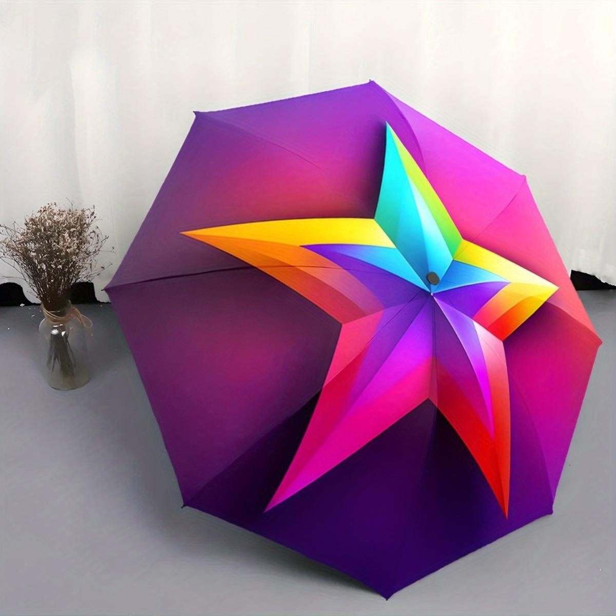 Automatic Open/Close Umbrella with One-Touch Button - Compact Folding Umbrella, Purple to Pink/Purple Gradient, Lightweight Tr (as the picture,Iron&8K)
Automatic Open/Close Umbrella with One-Touch Button - Compact Folding Umbrella, Purple to Pink/Purple Gradient, Lightweight Tr (as the picture,Iron&8K)