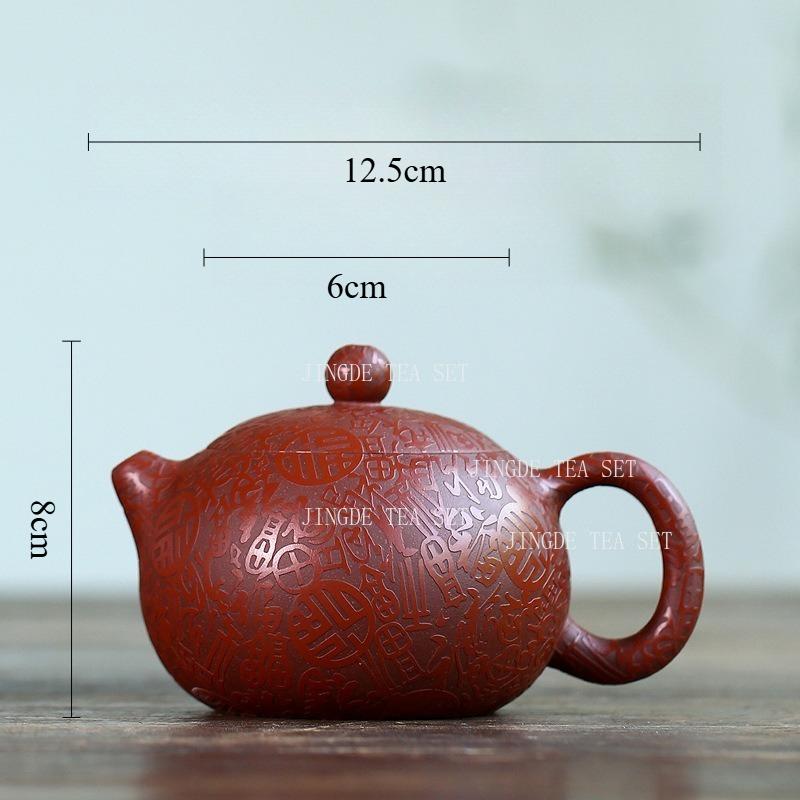 220ml Yixing Teapot Da Hong Pao Purple Clay Teapot Chinese Baifu Xishi Pot Household Tea Pot Tea Ceremony Accessories
220ml Yixing Teapot Da Hong Pao Purple Clay Teapot Chinese Baifu Xishi Pot Household Tea Pot Tea Ceremony Accessories
