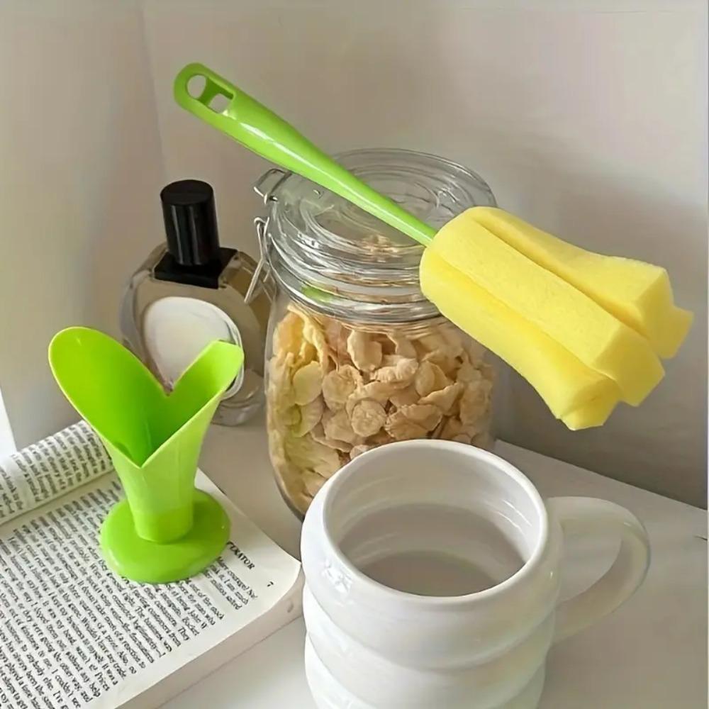 Detachable Tulip Cup Brush Long Handle Sponge Bottle Brush Bottle Cleaning Brush Feeding Bottle
Detachable Tulip Cup Brush Long Handle Sponge Bottle Brush Bottle Cleaning Brush Feeding Bottle