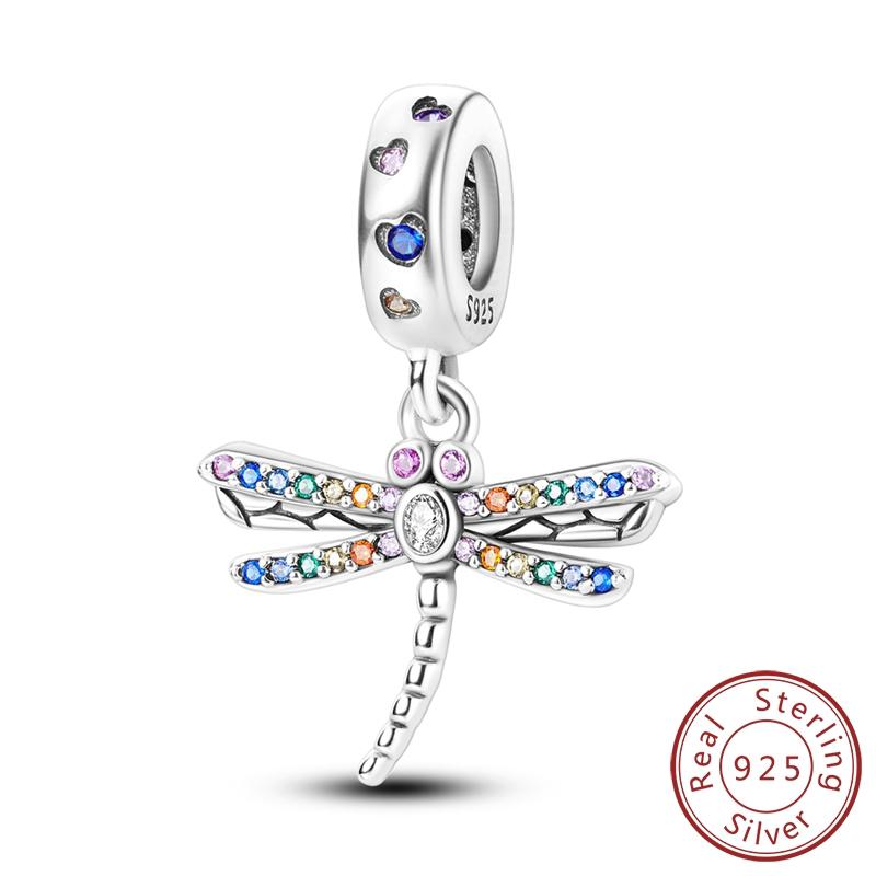 CodeMonkey 100% 925 Sterling Silver Charm Multi-color Dragonfly Zircon Beads for Bracelet & Bangle Jewelry Making
CodeMonkey 100% 925 Sterling Silver Charm Multi-color Dragonfly Zircon Beads for Bracelet & Bangle Jewelry Making