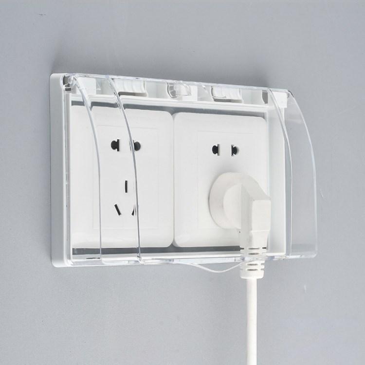 Outlet Cover Self-adhesive Waterproof 86-Type Electric Plug Socket Cover Baby Safety Socket Protector Transparent
Outlet Cover Self-adhesive Waterproof 86-Type Electric Plug Socket Cover Baby Safety Socket Protector Transparent