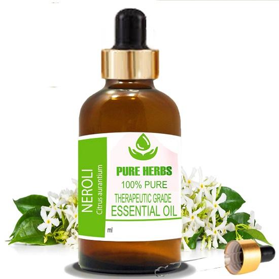 Pure Herbs Neroli (Citrus × aurantium) Pure & Natural Therapeutic Grade Essential Oil Glass 5 ml
Pure Herbs Neroli (Citrus × aurantium) Pure & Natural Therapeutic Grade Essential Oil Glass 5 ml