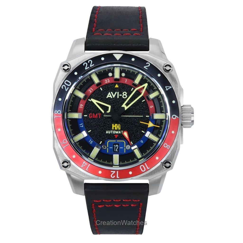 AVI-8 Hawker Hunter Atlas GMT Devil Black Dial Automatic Мужские часы AV-4122-01 чёрный
AVI-8 Hawker Hunter Atlas GMT Devil Black Dial Automatic Мужские часы AV-4122-01 чёрный