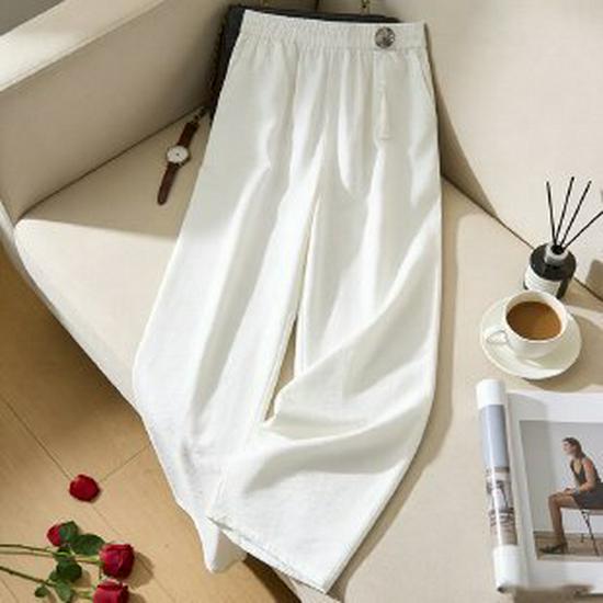 High-Waisted Slimming Plus Size Straight Wide-Leg Pants for Women - New Autumn/Winter 2026 Collection 3XL белый
High-Waisted Slimming Plus Size Straight Wide-Leg Pants for Women - New Autumn/Winter 2026 Collection 3XL белый