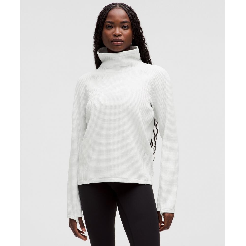 Рубашка Lululemon с длинным рукавом и вафельным узором и воротником-трубой Light Vapor 2
Рубашка Lululemon с длинным рукавом и вафельным узором и воротником-трубой Light Vapor 2