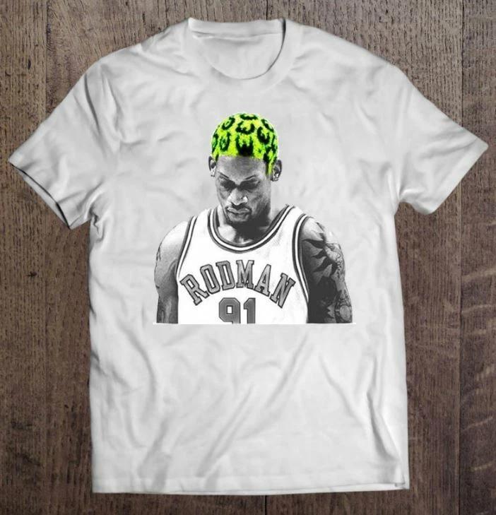 Funny The Rodman Brand Hair Green 100% Cotton T-shirt Mens Tees Top White S
Funny The Rodman Brand Hair Green 100% Cotton T-shirt Mens Tees Top White S