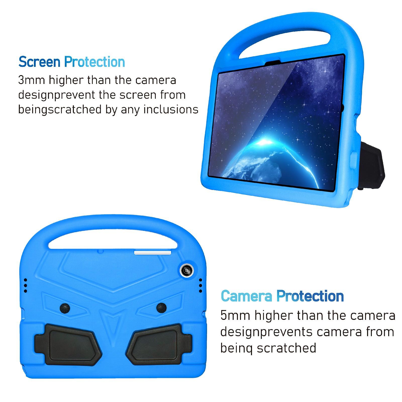 For Samsung Galaxy Tab A8 10.5 (2021)/A8 10.5 (2022) Portable Handle Sparrow Style Shockproof Tablet Case Foldable Kickstand Anti-drop EVA Cover Blue
For Samsung Galaxy Tab A8 10.5 (2021)/A8 10.5 (2022) Portable Handle Sparrow Style Shockproof Tablet Case Foldable Kickstand Anti-drop EVA Cover Blue