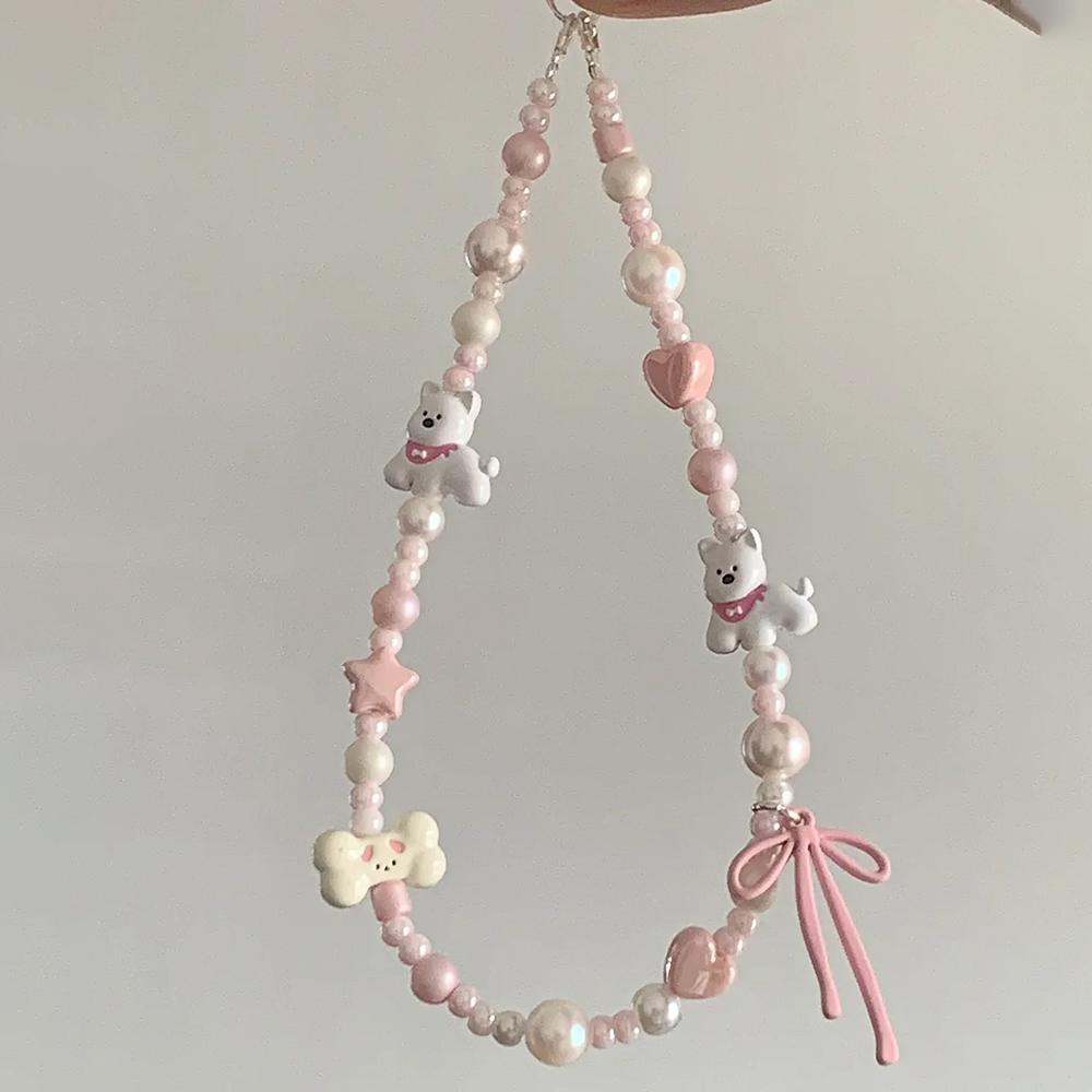 Korean Cute West Highland Dog Bowknot Phone Chain Pendant Decor Cord For iPhone Samsung Jewelry Strap Gift Girl Hanging Keyring Plastic
Korean Cute West Highland Dog Bowknot Phone Chain Pendant Decor Cord For iPhone Samsung Jewelry Strap Gift Girl Hanging Keyring Plastic