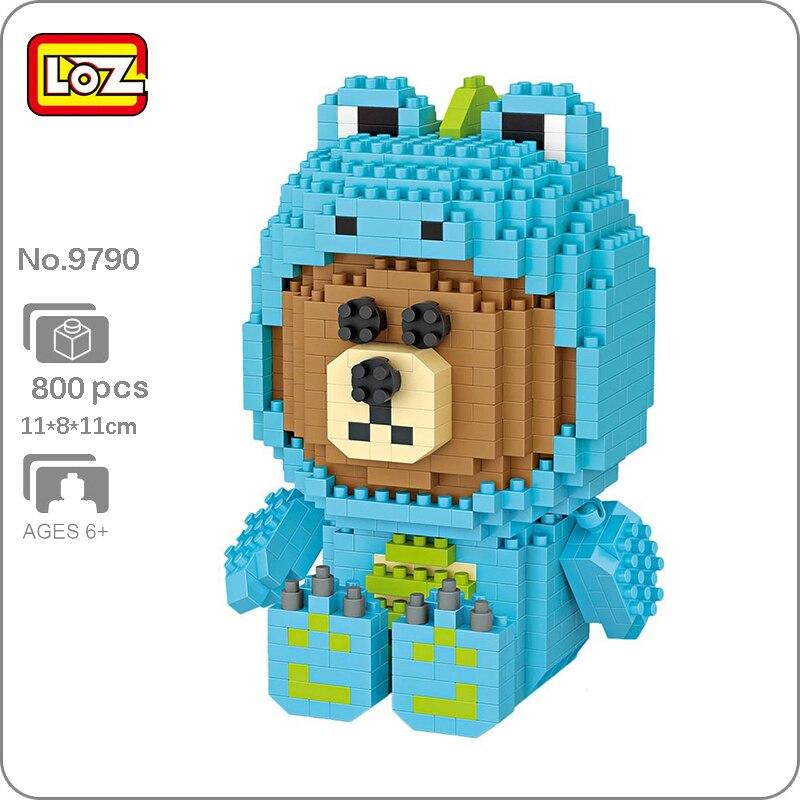 LOZ 9790 мир животных динозавр медведь домашнее животное монстр 3D модель DIY мини алмазные блоки кирпичи строительные игрушки для детей подарок без коробки
LOZ 9790 мир животных динозавр медведь домашнее животное монстр 3D модель DIY мини алмазные блоки кирпичи строительные игрушки для детей подарок без коробки
