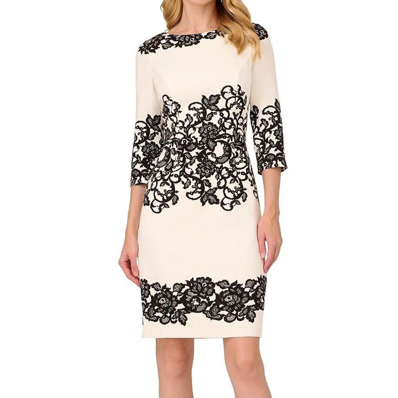 Foreign Trade Order AD Home High Quality Black and White Print Half Sleeve Waist Hugging Skin-friendly round Neck Socialite Style Big Brand Aura Dress Black and White M(UK10)
Foreign Trade Order AD Home High Quality Black and White Print Half Sleeve Waist Hugging Skin-friendly round Neck Socialite Style Big Brand Aura Dress Black and White M(UK10)