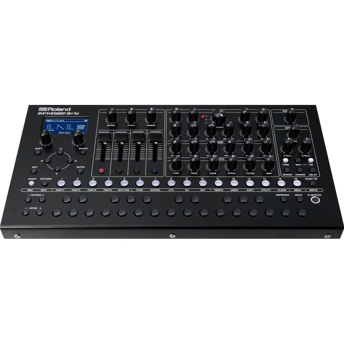 Roland Compact Desktop Synthesizer 11 OSC Models Professional Sound Design Tools Workflow Multitimbral Pattern Sequencer Extensive FX Ideal for and чорний
Roland Compact Desktop Synthesizer 11 OSC Models Professional Sound Design Tools Workflow Multitimbral Pattern Sequencer Extensive FX Ideal for and чорний