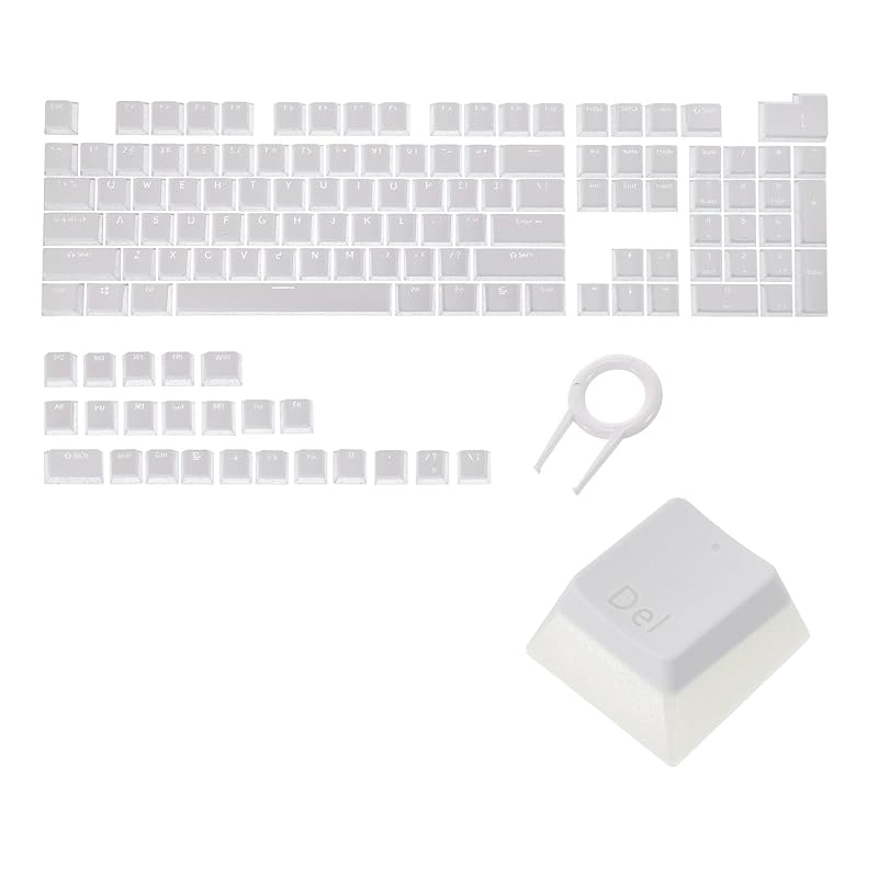 uxcell 130 key pudding keycap set OEM profile 60%ABS 61/63/64/68/75/82/84/87/96/98/104 For mechanical keyboard layout with keycap puller white double
uxcell 130 key pudding keycap set OEM profile 60%ABS 61/63/64/68/75/82/84/87/96/98/104 For mechanical keyboard layout with keycap puller white double