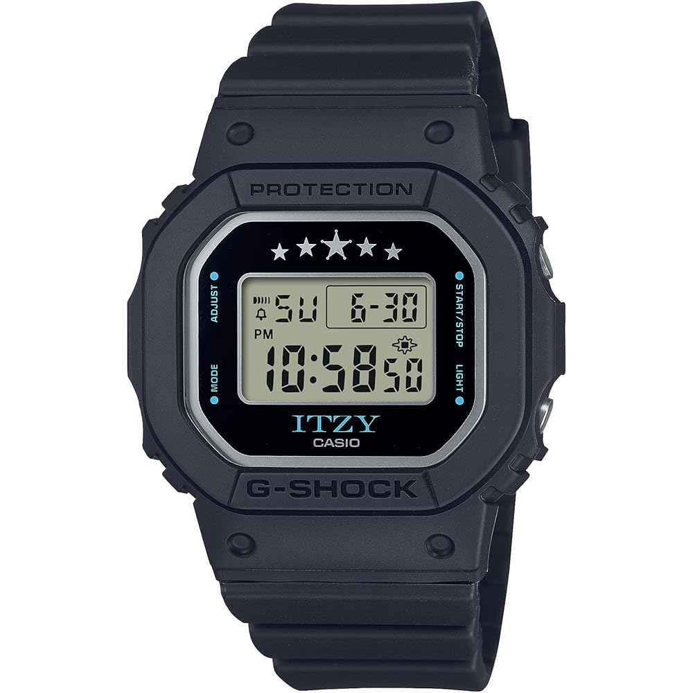 Casio G-Shock ITZY Collaboration Mid-Size Watch Eco-Friendly Material Women s Black GMD-S5610IT-1JR
Casio G-Shock ITZY Collaboration Mid-Size Watch Eco-Friendly Material Women s Black GMD-S5610IT-1JR