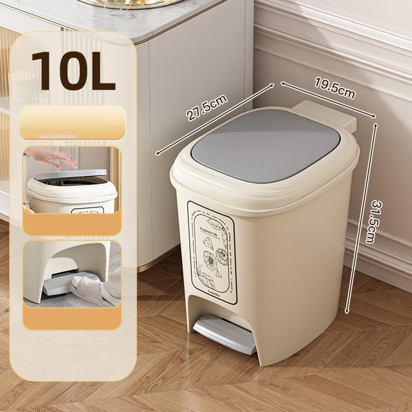 Мусорный бак — удобный мусорный бак с педальным прессом для дома 
Мусорный бак — удобный мусорный бак с педальным прессом для дома