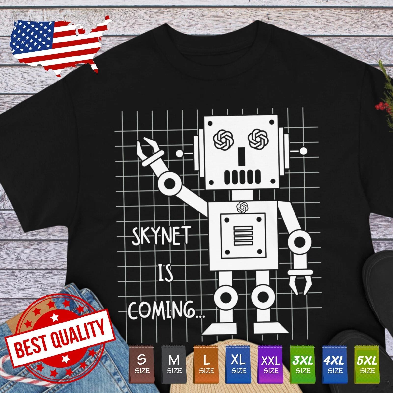 Funny Kawaii Skynet Artificial Intelligence Cyborg Tee Shirt Terminator Cute 90s XL
Funny Kawaii Skynet Artificial Intelligence Cyborg Tee Shirt Terminator Cute 90s XL
