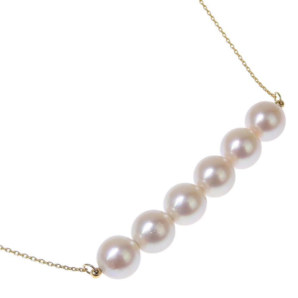 Pearl Necklace K18 yellow gold/Pearl 6.2g Women Used
Pearl Necklace K18 yellow gold/Pearl 6.2g Women Used