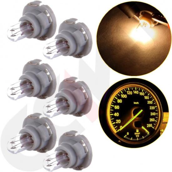 cciyu 6 Pack Warm White T5/T4.7 Neo Wedge Halogen A/C LED Light Bulbs
cciyu 6 Pack Warm White T5/T4.7 Neo Wedge Halogen A/C LED Light Bulbs