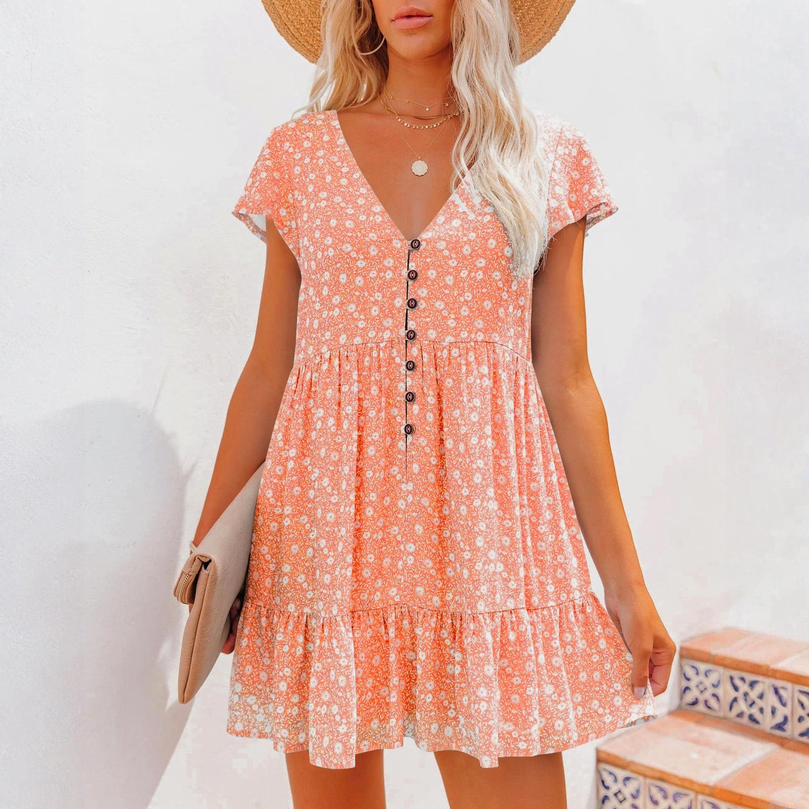 Women s Striped Shirt Dress Short Sleeve Button Front Casual Loose Fit Dress XL шафрановий
Women s Striped Shirt Dress Short Sleeve Button Front Casual Loose Fit Dress XL шафрановий