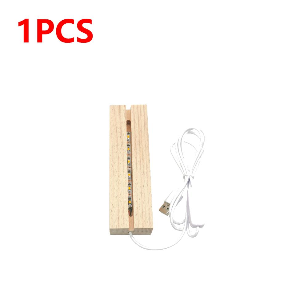 1-10PCS LED Wood Light Display Crystal Wooden Lighted Stand Acrylic Light Plate Base USB Wooden Base Desktop Decor Night Light
1-10PCS LED Wood Light Display Crystal Wooden Lighted Stand Acrylic Light Plate Base USB Wooden Base Desktop Decor Night Light