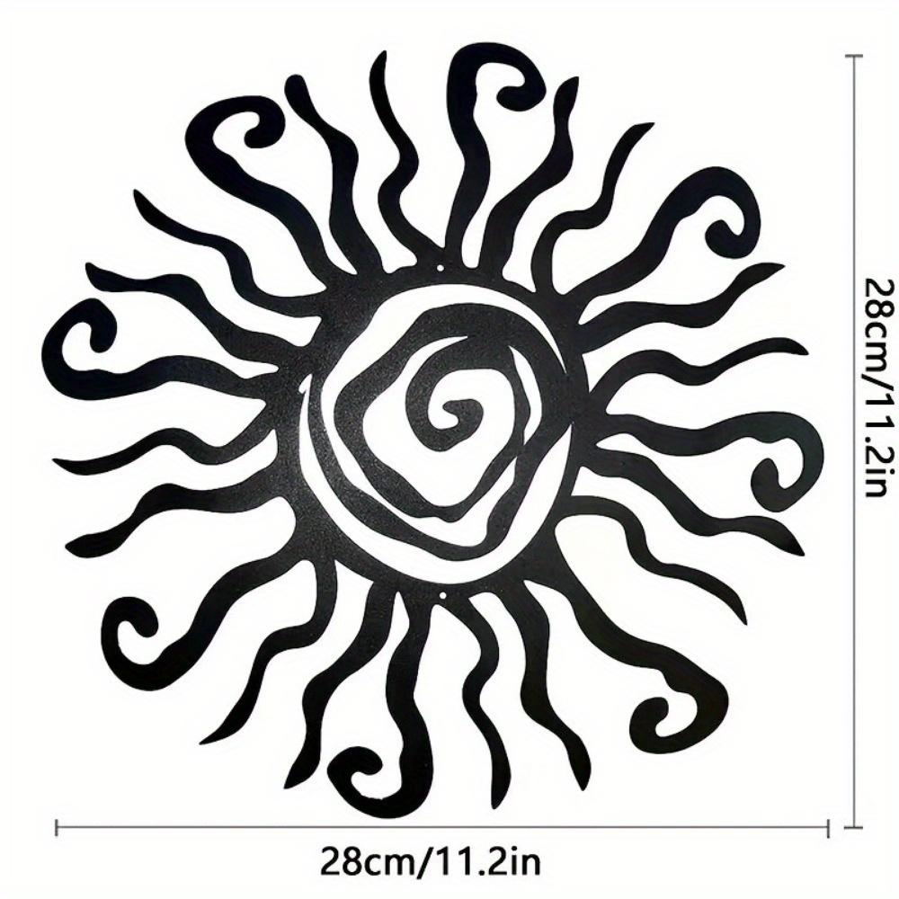 Handcrafted Sunburst Metal Wall Art 11.2in Rustproof Outdoor Indoor Garden Patio Decor Unique Sun Design
Handcrafted Sunburst Metal Wall Art 11.2in Rustproof Outdoor Indoor Garden Patio Decor Unique Sun Design