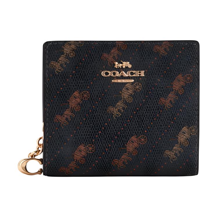 Coach Snap Wallet 11 Monogram Print Zippered Clutch Coated Canvas And Smooth Leather Card Holder Wallet Small Women Wallets Brown Black C4104-IMBLK Basic Set (Bag+Dust Bag)
Coach Snap Wallet 11 Monogram Print Zippered Clutch Coated Canvas And Smooth Leather Card Holder Wallet Small Women Wallets Brown Black C4104-IMBLK Basic Set (Bag+Dust Bag)
