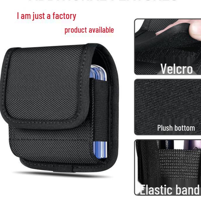 Samsung Flip/Z Flip 5G, Motorola Razr 5G Waist Bag Leather Case, Oxford & Nylon Fabric Samsung Z Flip / Flip 5G
Samsung Flip/Z Flip 5G, Motorola Razr 5G Waist Bag Leather Case, Oxford & Nylon Fabric Samsung Z Flip / Flip 5G