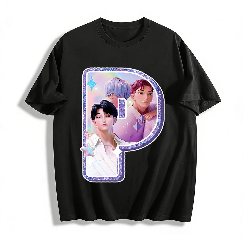 Virtual Idol Boy Group Print T-shirt Teen Casual Loose Breathable Crew Neck Top Pure cotton T-shirt XXS
Virtual Idol Boy Group Print T-shirt Teen Casual Loose Breathable Crew Neck Top Pure cotton T-shirt XXS