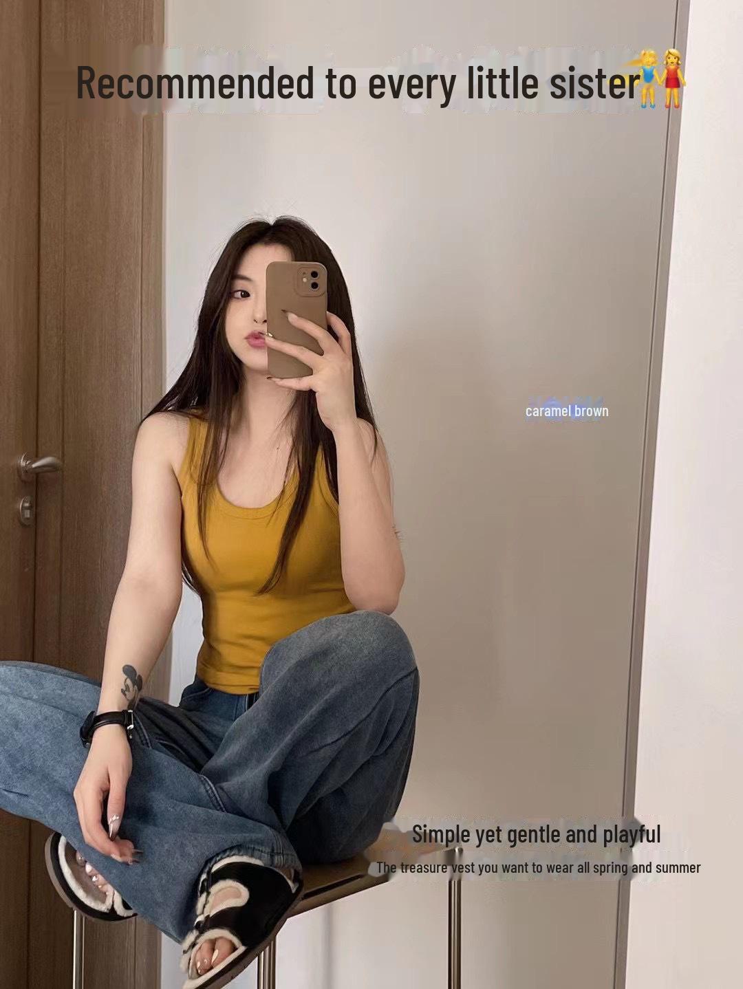 Жилет с широкими плечами из чистого хлопка: Удобный, тонкий, дышащий, высокоэластичный, цельный с нагрудной подкладкой для верхней и нижней одежды. One Size (40-70 kg)
Жилет с широкими плечами из чистого хлопка: Удобный, тонкий, дышащий, высокоэластичный, цельный с нагрудной подкладкой для верхней и нижней одежды. One Size (40-70 kg)